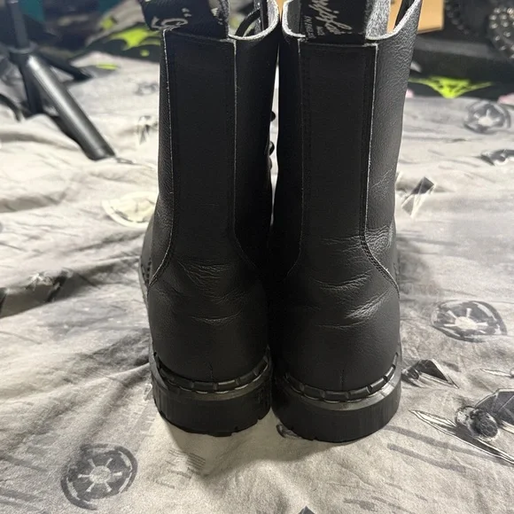 GRIPFAST 10 EYE STEEL TOE MADE IN ENGLAND LEATHER BOOTS SZ UK 7 MENS 8 LADIES 9 - Picture 4 of 11